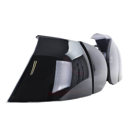 Πισινά Φανάρια Set Για Vw Golf V (5) 03-08 Led Urban Style Μαύρα Winjet