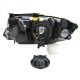 Μπροστινά Φανάρια Set Για Bmw 3 E90 / E91 05-11 Angel Eyes Led Μαύρα H7/H7 Depo