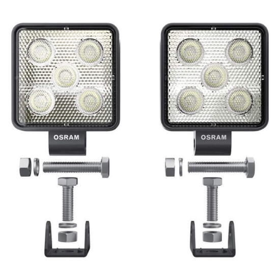 Προβολείς Εργασίας Set Osram Cube VX70-WD 5 Led 12 / 24 Volt 24W LEDWL103-WD