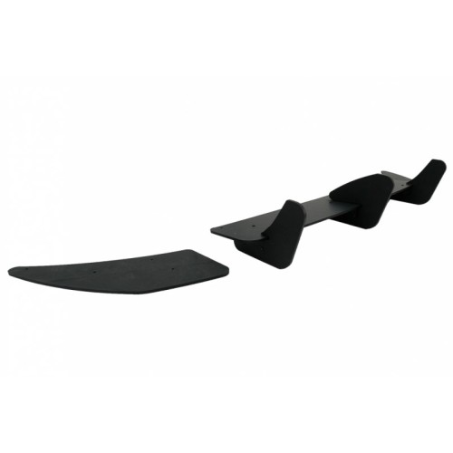 Diffuser Πίσω Προφυλακτήρα Για VW Golf VII (7) 13-17 Για R Έκδοση Mat Black 3 Bars & 2 Side Splitters Από Πλαστικό 3 Τεμάχια