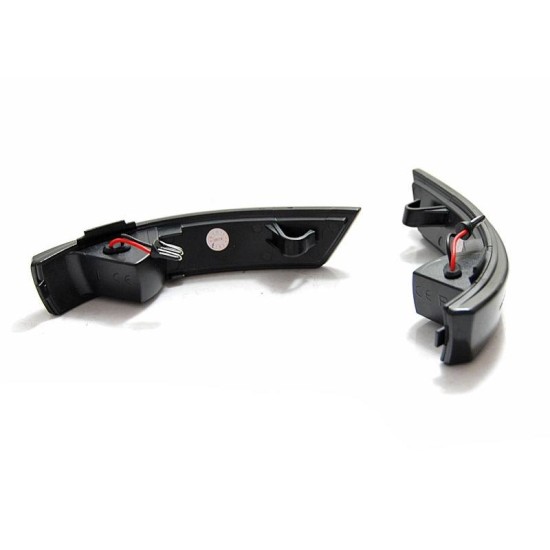 Φλας Καθρέπτη Για Ford Focus 07-18 / Mondeo 10-14 Dynamic Led Φιμέ 2 Τεμάχια