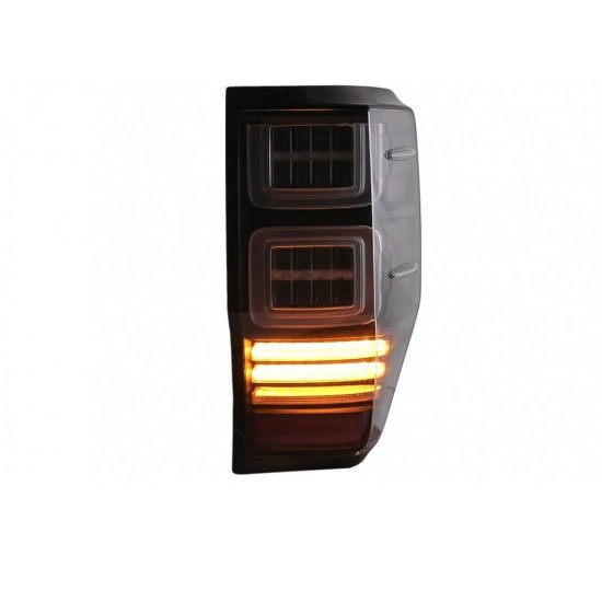 Πισινά Φανάρια Set Για Ford Ranger 12-18 Led Bar Dynamic Φιμέ Full Led VLand