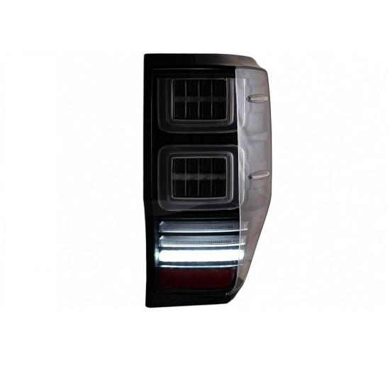 Πισινά Φανάρια Set Για Ford Ranger 12-18 Led Bar Dynamic Φιμέ Full Led VLand