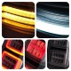 Πισινά Φανάρια Set Για Ford Ranger 12-18 Led Bar Dynamic Φιμέ Full Led VLand