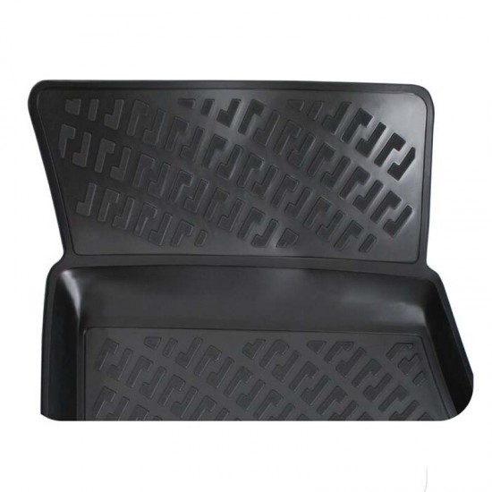 Πατάκια Σκαφάκια 3D Από Λάστιχο TPE Για  Bmw X1 F48 15+ Black Rizline 4  Τεμάχια Μαύρα