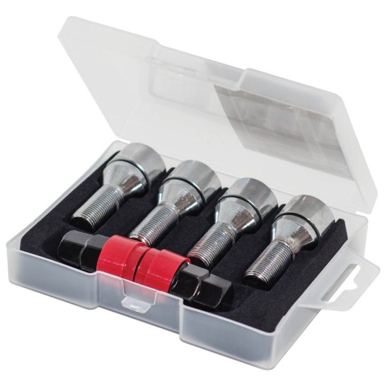 Αντικλεπτικά Μπουλόνια Ασφαλείας Butzi Pro Kit 6 pcs Με Μοναδικό Κλειδί-Εργαλείο Type-DD M12x1.25 L28
