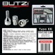 Αντικλεπτικά Μπουλόνια Ασφαλείας Butzi Premium Kit 6 pcs Με Μοναδικό Κλειδί-Εργαλείο Type-EE M12x1.5 L26 T17