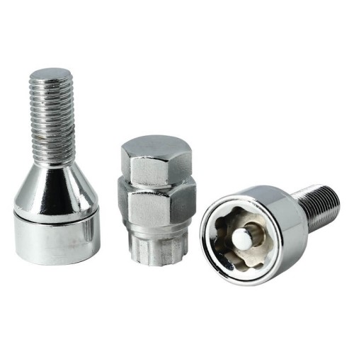 Αντικλεπτικά Μπουλόνια Ασφαλείας Butzi Premium Kit 6 pcs Με Μοναδικό Κλειδί-Εργαλείο Type-FF M14x1.50 L28 T17