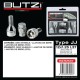 Αντικλεπτικά Μπουλόνια Ασφαλείας Butzi Pro Kit 6 pcs Με Μοναδικό Κλειδί-Εργαλείο Type-JJ M12x1.25 L37 T17