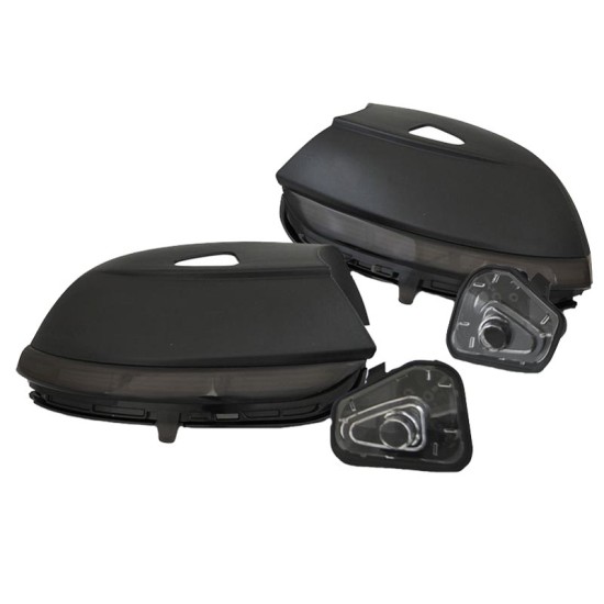 Φλας Καθρέπτη Για Vw Scirocco 08-14 / Passat B7 10-14 / Passat CC 08-14 / Jetta 6 11-14 / Beetle 11-14 / Eos 11-15 Dynamic Φιμέ 2 Τεμάχια