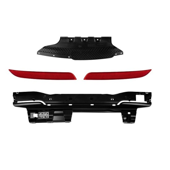 Πισινός Προφυλακτήρας Για Bmw 5 F10 10-13  M-Packet Look With PDC