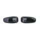 Πλαϊνά Φλας Φτερού Για Mercedes-Benz C W202 96-01 / CLK W208 97-02 / E W124 93-95 / W210 95-03 / SLK R170 96-04 / Vito W638 96-03 / Sprinter W901-W905 95-06 /  VW LT 98-06 Διαφανές Φιμέ 2 Τεμάχια