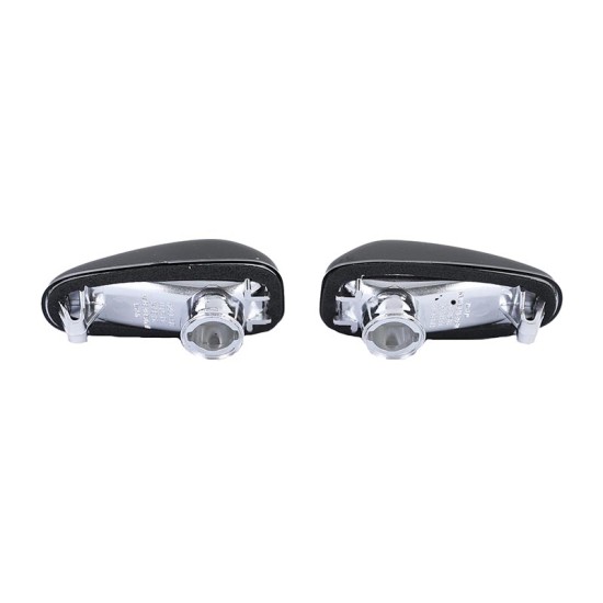 Πλαϊνά Φλας Φτερού Για Mercedes-Benz C W202 96-01 / CLK W208 97-02 / E W124 93-95 / W210 95-03 / SLK R170 96-04 / Vito W638 96-03 / Sprinter W901-W905 95-06 /  VW LT 98-06 Διαφανές Φιμέ 2 Τεμάχια