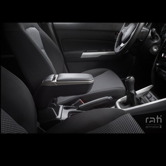 Κονσόλα Χειροφρένου Τεμπέλης Armster 2 Για Citroen C3 Picasso 2009-2017 Ασημί Χρώμα Χωρίς Θήκη Rati Pocket