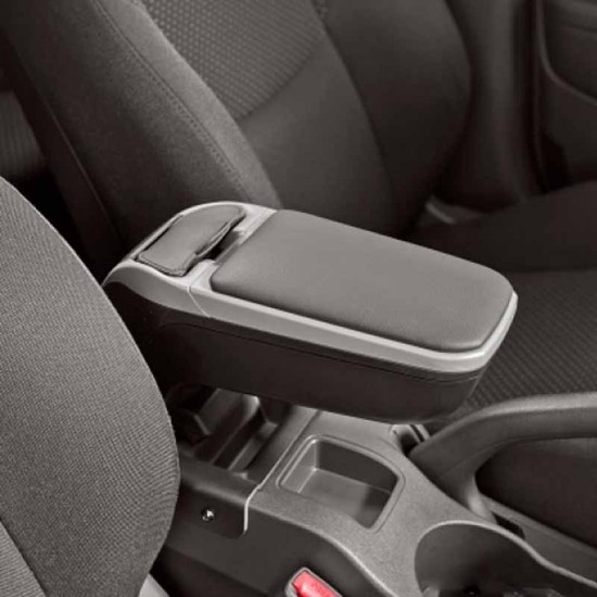 Κονσόλα Χειροφρένου Τεμπέλης Armster 2 Για Seat Leon 4 (KL1/KL8) 2020+ ( Με Επέκταση Παροχής 12V) Ασημί Χρώμα
