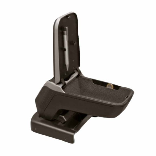 Κονσόλα Χειροφρένου Τεμπέλης Armster 2 Για Seat Leon 4 (KL1/KL8) 2020+ ( Με Επέκταση Παροχής 12V) Ασημί Χρώμα