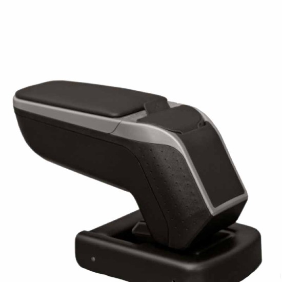 Κονσόλα Χειροφρένου Τεμπέλης Armster 2 Για Seat Leon 4 (KL1/KL8) 2020+ ( Με Επέκταση Παροχής 12V) Ασημί Χρώμα