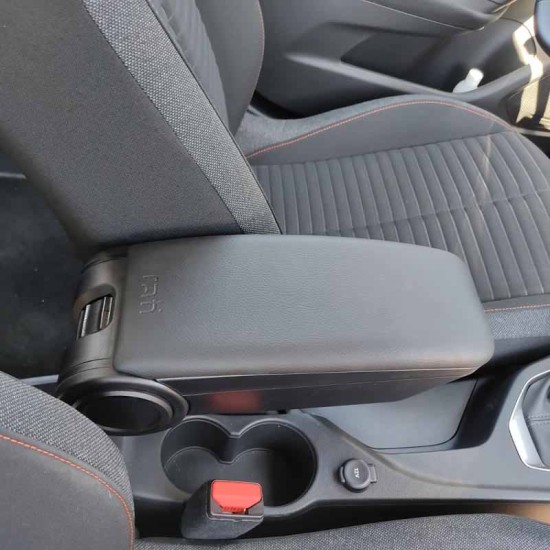 Κονσόλα Χειροφρένου Τεμπέλης Armster OE1 Για Citroen C4 Spacetourer 2019+ Χωρίς Εργοστασιακό Τεμπέλη Μαύρο Χρώμα