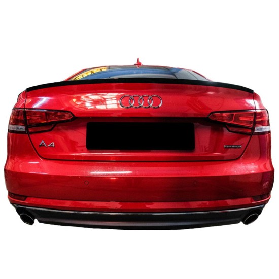 Αεροτομή Πορτ Παγκάζ Για Audi A4 B9 16+ Από Abs Πλαστικό Γυαλιστερό Μαύρο