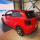 Αεροτομές Πρόσθετα Δεξιά Αριστερά Για VW Polo 6R/6C 09-17  Μαύρο Γυαλιστερό Πλαστικό Standard Έκδοση 2 Τεμάχια