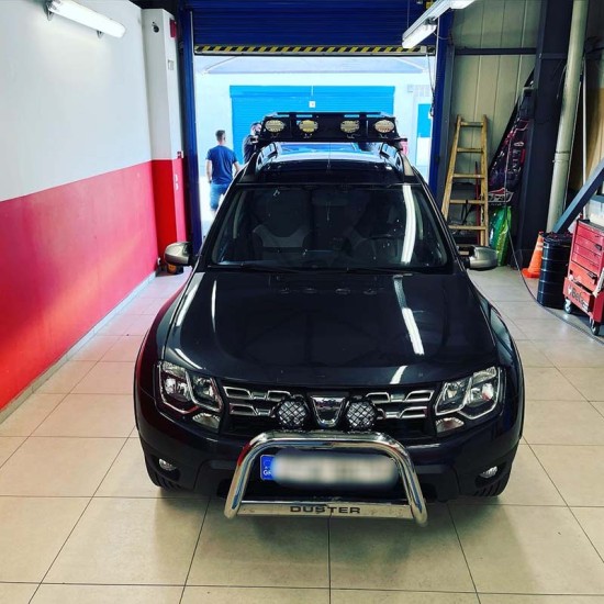 Σχάρα Οροφής Αυτοκινήτου Μεταλλική Μαύρη Safari 127x96cm 28826