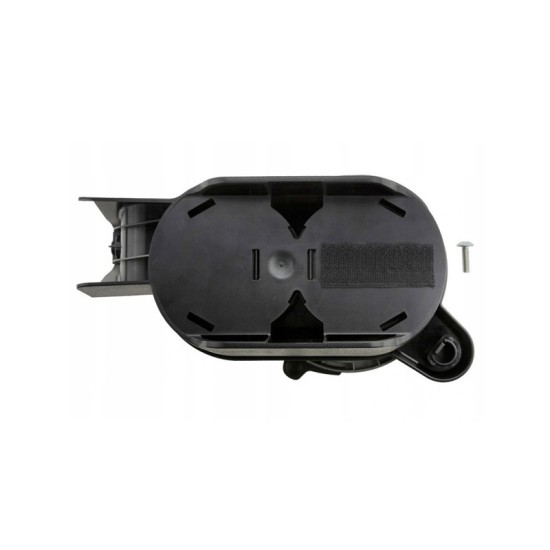 Ποτηροθήκη Αυτοκινήτου Διπλή Για Smart Fortwo W451 07-14 Μαύρο/Γκρι PL0296
