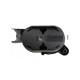 Ποτηροθήκη Αυτοκινήτου Διπλή Για Smart Fortwo W451 07-14 Μαύρο/Γκρι PL0296