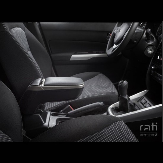 Κονσόλα Χειροφρένου Τεμπέλης Armster 2 Για Nissan Note 2013+ Μαύρο Χρώμα