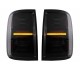 Πισινά Φανάρια Set Για VW Amarok 10-21 Full Led Bar Dynamic Φλας Μαύρο / Φιμέ VLand