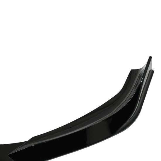 Μπροστινό Spoiler Για Bmw X1 F48 15-19 M-Packet Γυαλιστερό Μαύρο 3 Τεμάχια