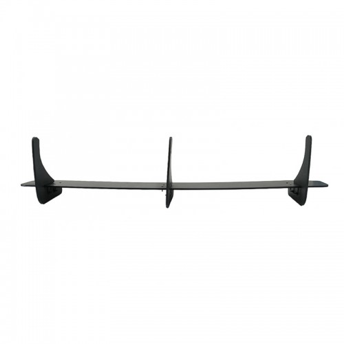 Diffuser Πίσω Προφυλακτήρα Για VW Scirocco 09-17 Για R Έκδοση Gloss Black 3 Bars