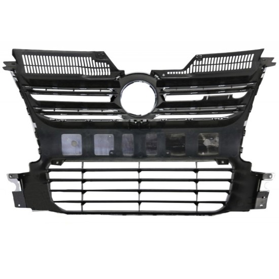 Μάσκα Για Vw Golf V (5) 03-08 R32 Look Χρώμιο 1 Τεμάχιο