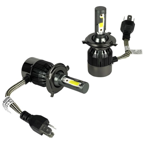 Λάμπες Led H4 C12 12/24Volt 36watt 5500lm 6000k 2 Τεμάχια