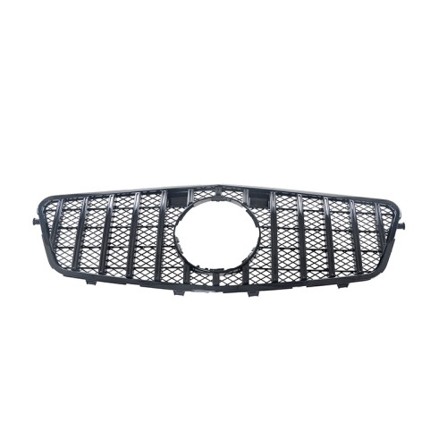 Μάσκα Για Mercedes-Benz E-Class W212 09-13 GT Amg Panamericana Look Γυαλιστερή Μαύρη 1 Τεμάχιο