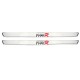 Διακοσμητικά Εσωτερικά Μασπιέ Πόρτας Universal 58cm Type-R Χρωμίου 2 Τεμάχια