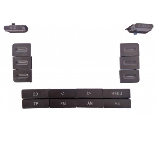 Ανταλλακτικά Κουμπιά Ραδιοφώνου Για VW Golf V (5), Touran, Caddy, Passat, Jetta κτλ 16 Τεμάχια