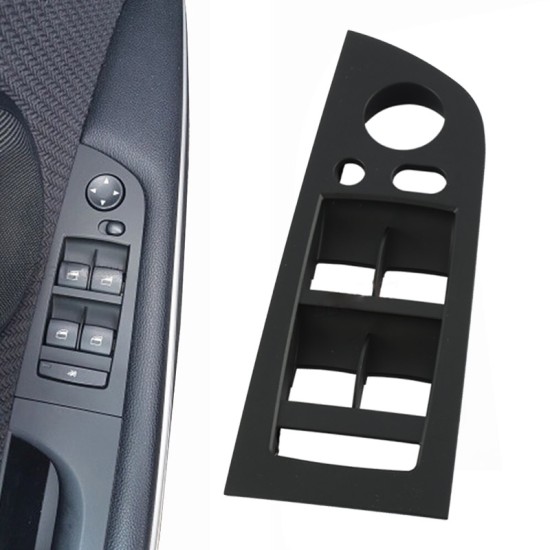 Πάνελ Διακοπτών Παραθύρων Για Bmw 3 E90 05-11 / E93 06-14 Εμπρός Αριστερά (οδηγού) Με Τρύπα Καθρέφτη Μαύρο