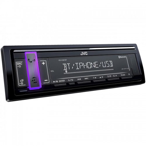 Radio Usb JVC KD-X361BT 4x50 Watt MP3 / Aux / BT Vario Color & Usb Stick 8Gb