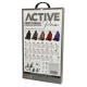 Πλατοκάθισμα Αυτοκινήτου Otom Active Pro Ύφασμα Lacoste Ανάγλυφο Καπιτονέ Γκρι ACTP-102 1 Τεμάχιο