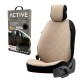 Πλατοκάθισμα Αυτοκινήτου Otom Active Pro Ύφασμα Lacoste Ανάγλυφο Καπιτονέ Μπεζ ACTP-103 1 Τεμάχιο