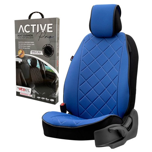 Πλατοκάθισμα Αυτοκινήτου Otom Active Pro Ύφασμα Lacoste Ανάγλυφο Καπιτονέ Μπλε ACTP-105 1 Τεμάχιο