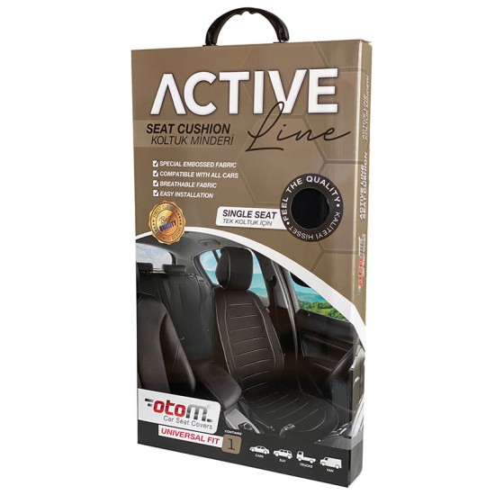 Πλατοκάθισμα Αυτοκινήτου Otom Active Line Ύφασμα Lacoste Ανάγλυφο Μπλε ACTL-105 1 Τεμάχιο
