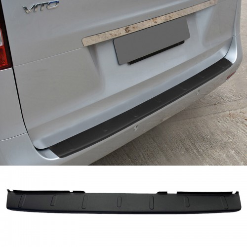 Προστατευτικό Πίσω Προφυλακτήρα Για Mercedes-Benz Vito (W447) 2014-2020 Από Abs Πλαστικό Μαύρο