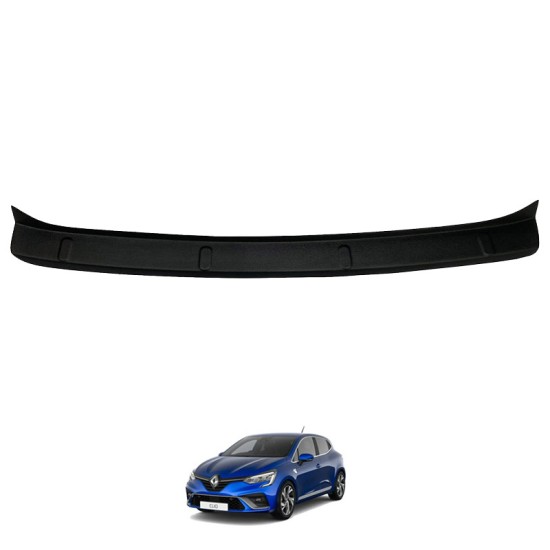 Προστατευτικό Πίσω Προφυλακτήρα Για Renault Clio V 2020+ Hatchback Από Abs Πλαστικό Μαύρο