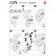 Βάση Τεμπέλη Ειδική Για Ford Focus III 11-14 (+Usb+Aux Extension Cable) Armster Rati 1 Τεμάχιο