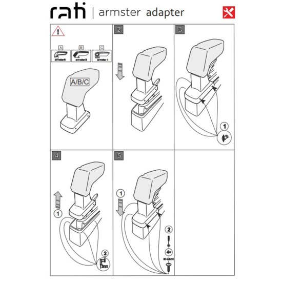 Βάση Τεμπέλη Ειδική Για Hyundai I10 2020+ Armster Rati 1 Τεμάχιο