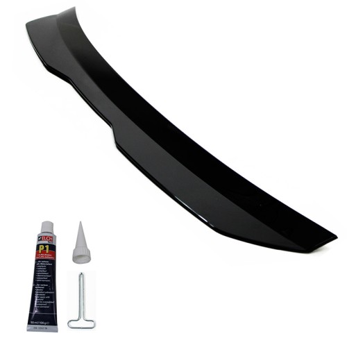 Αεροτομή Οροφής Πρόσθετο Για Vw Golf VI (6) & Golf VII (7) 2008-2020 Piano Black Από Abs Πλαστικό
