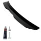 Αεροτομή Οροφής Πρόσθετο Για Vw Golf VI (6) & Golf VII (7) 2008-2020 Piano Black Από Abs Πλαστικό