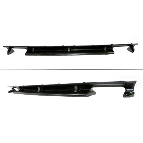 Diffuser Πίσω Προφυλακτήρα Για Bmw 3 E36 90-99 M3 (M3 προφυλακτήρα Μόνο) Με 2 Διπλές Εξατμίσεις Από Abs Πλαστικό 1 Τεμάχιο