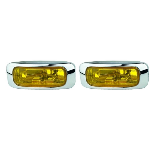 Προβολείς Universal 125x46mm H3 12V 55W LA-1100 16031 Κίτρινο 2 Τεμάχια